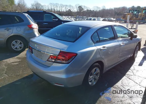 2014 Honda Civic Lx из США, поврежденный, VIN 19XFB2E57EE077645